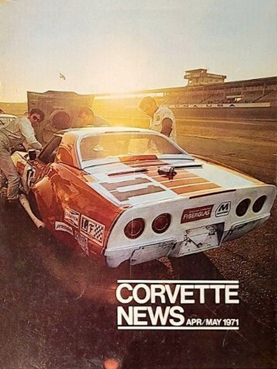 Corvette News Apr April May 1971