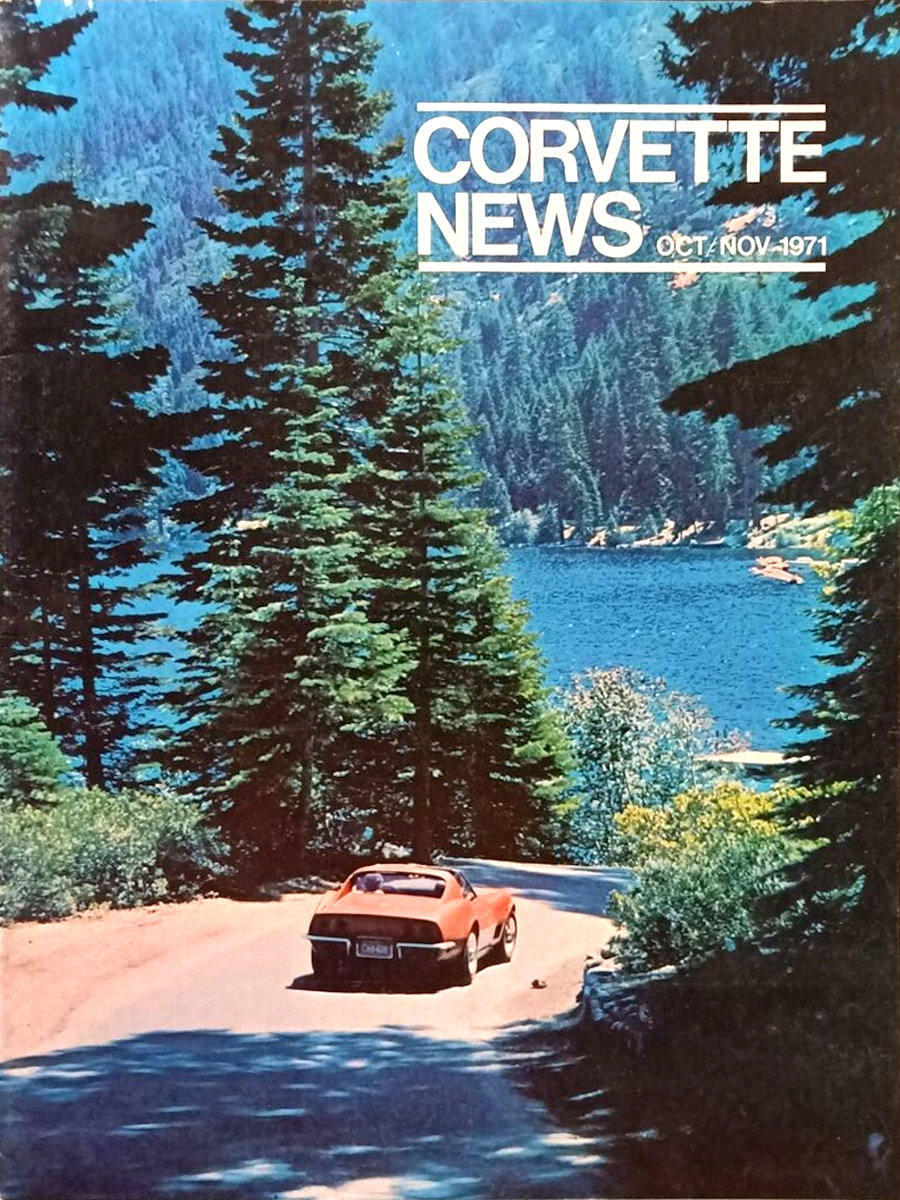 Corvette News Oct October Nov November 1971