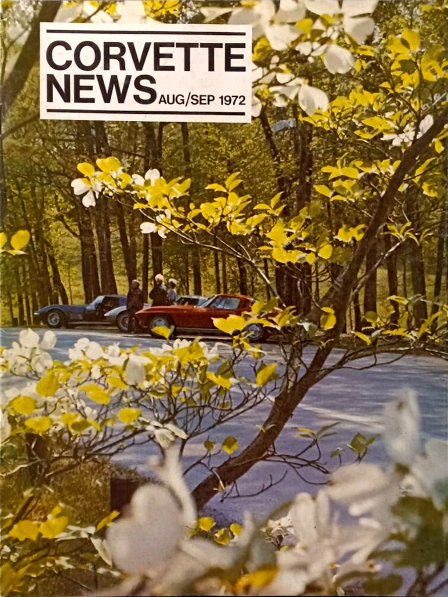 Corvette News Aug August Sept September 1972