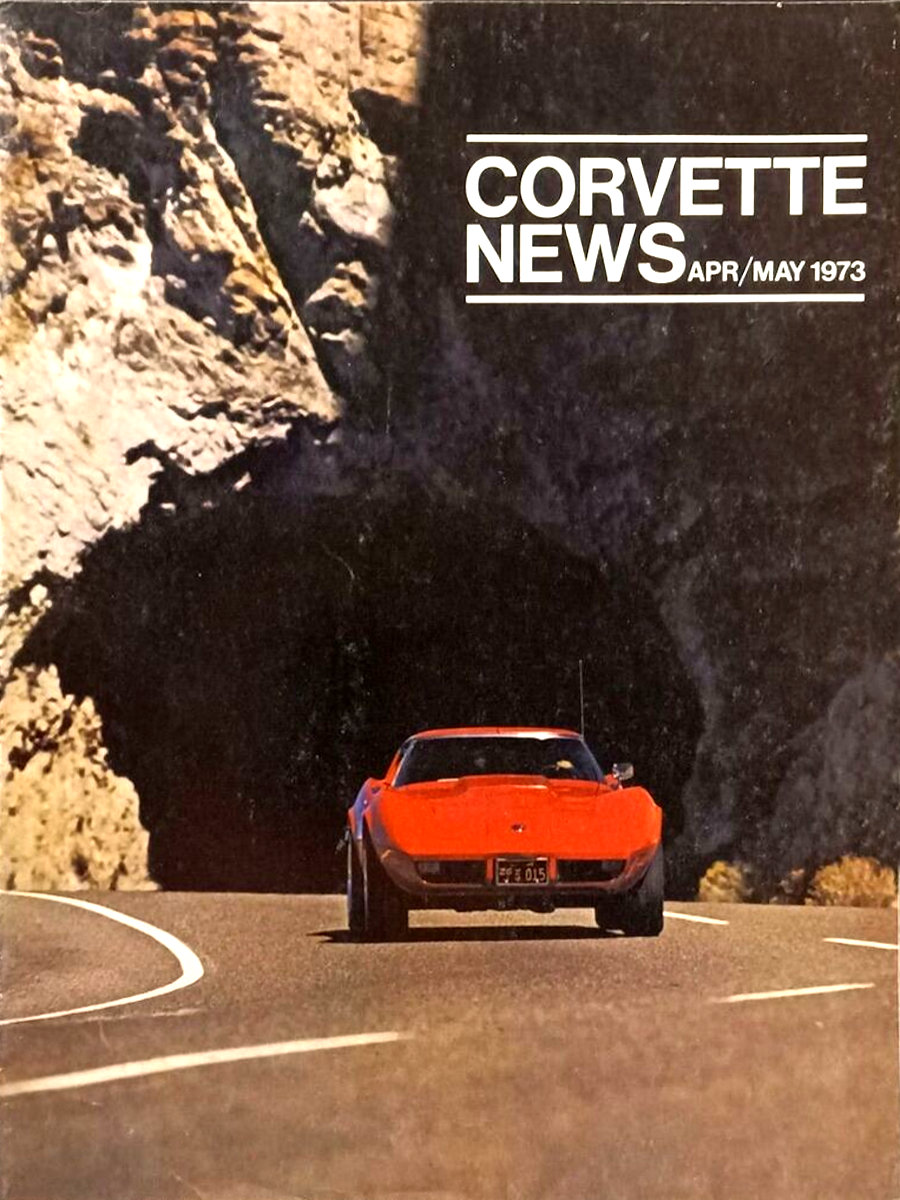 Corvette News Apr April May 1973