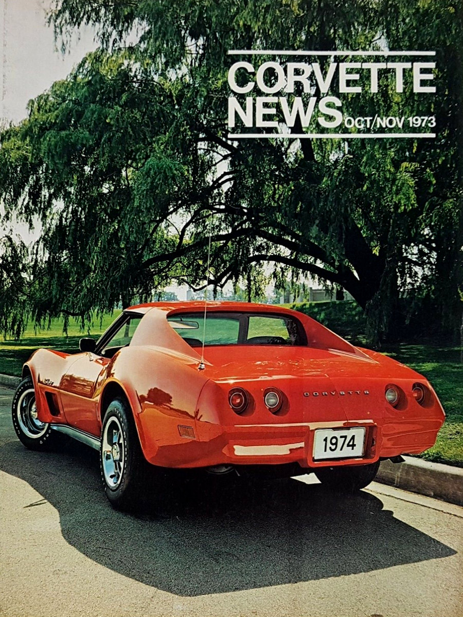 Corvette News Oct October Nov November 1973