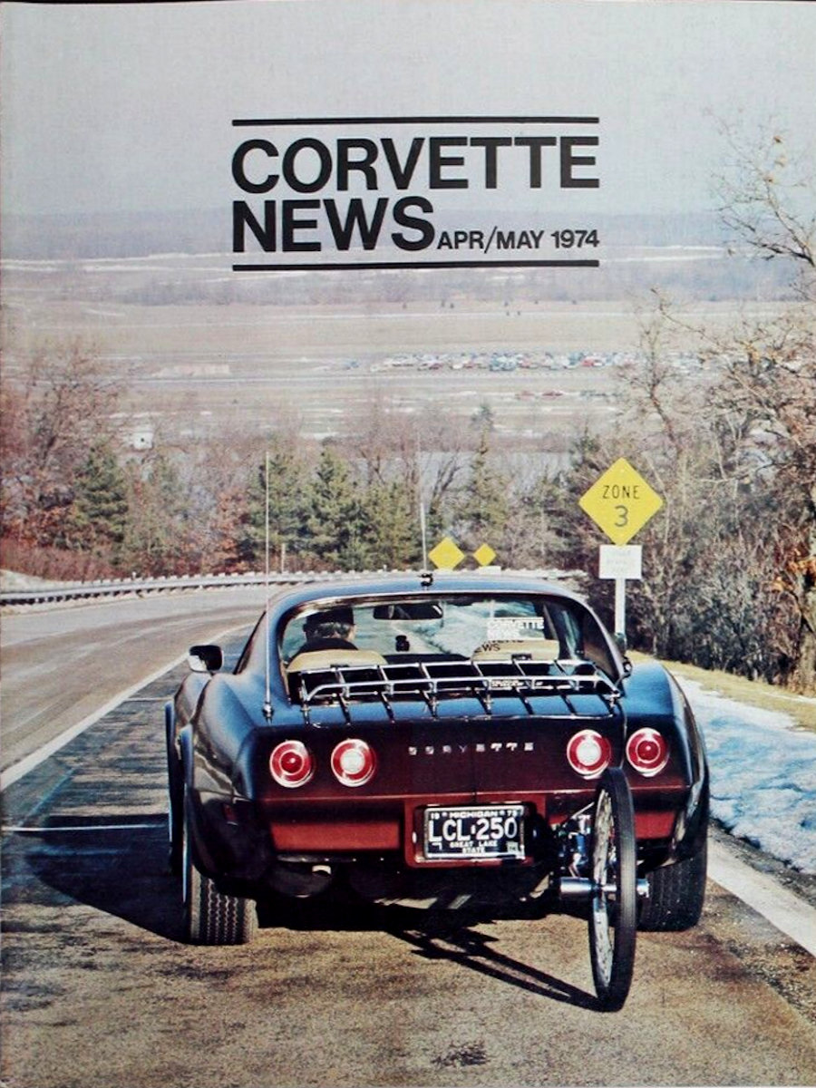 Corvette News Apr April May 1974