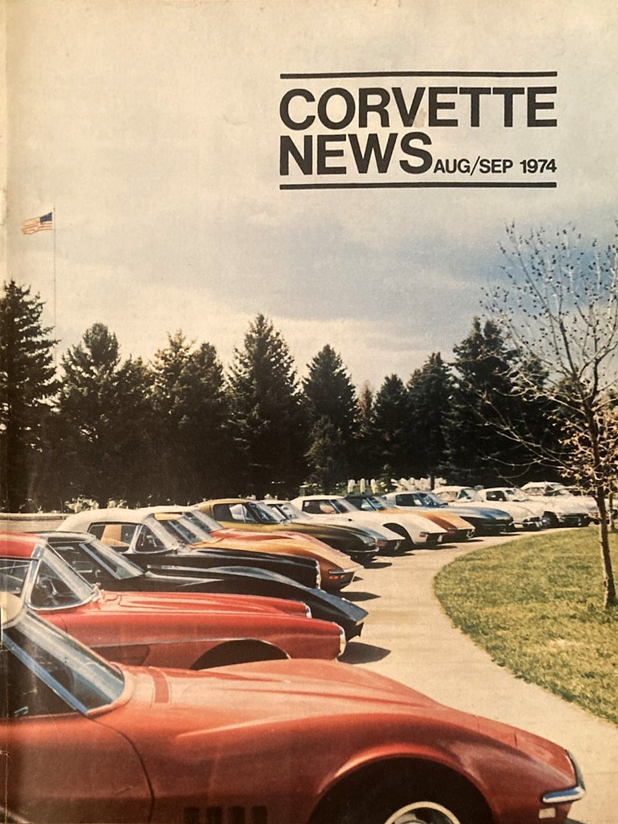 Corvette News Aug August Sept September 1974