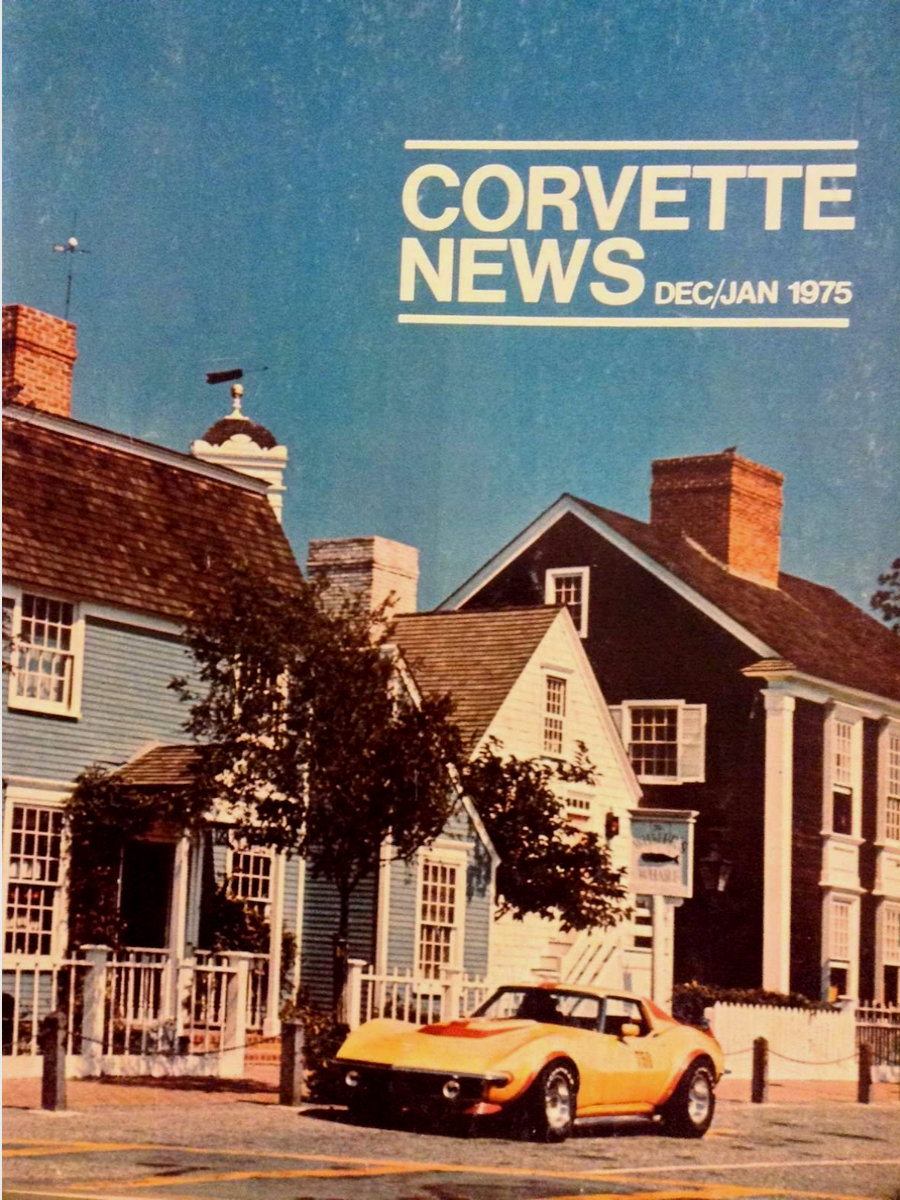 Corvette News Dec December 1974 Jan January 1975
