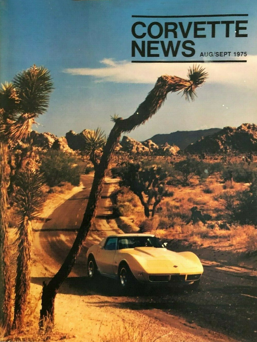 Corvette News Aug August Sept September 1975