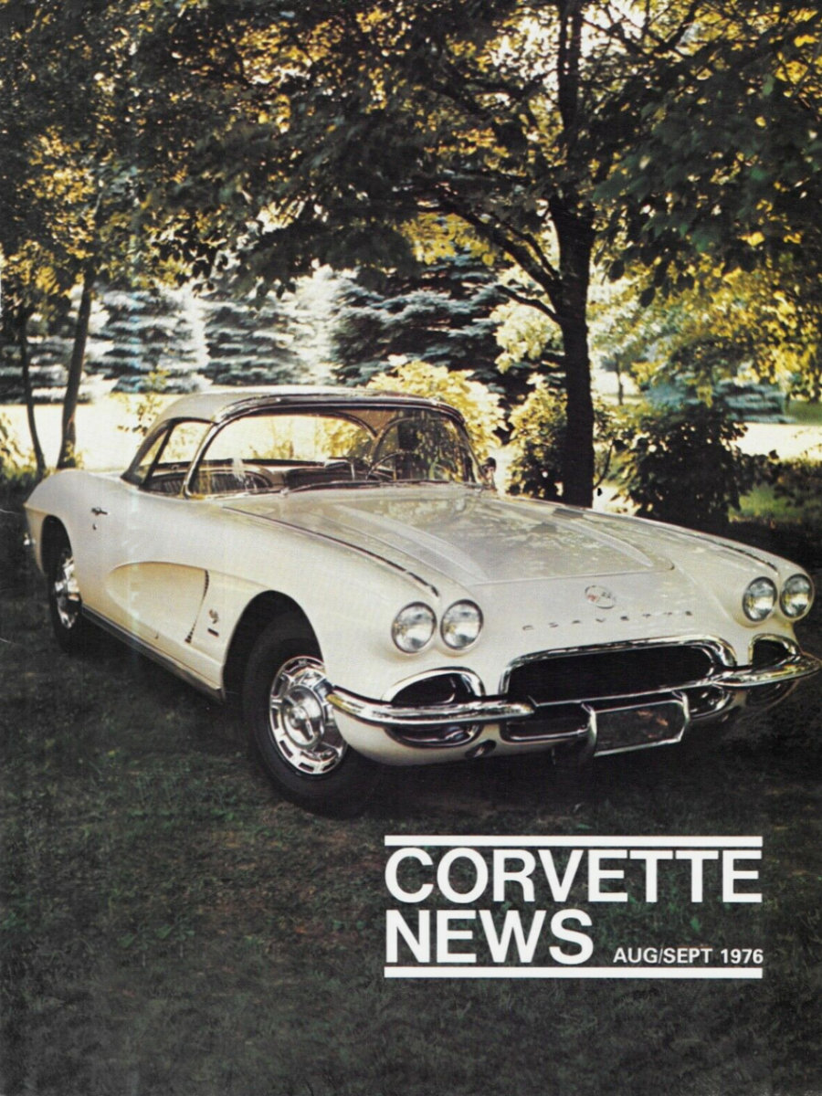 Corvette News Aug August Sept September 1976