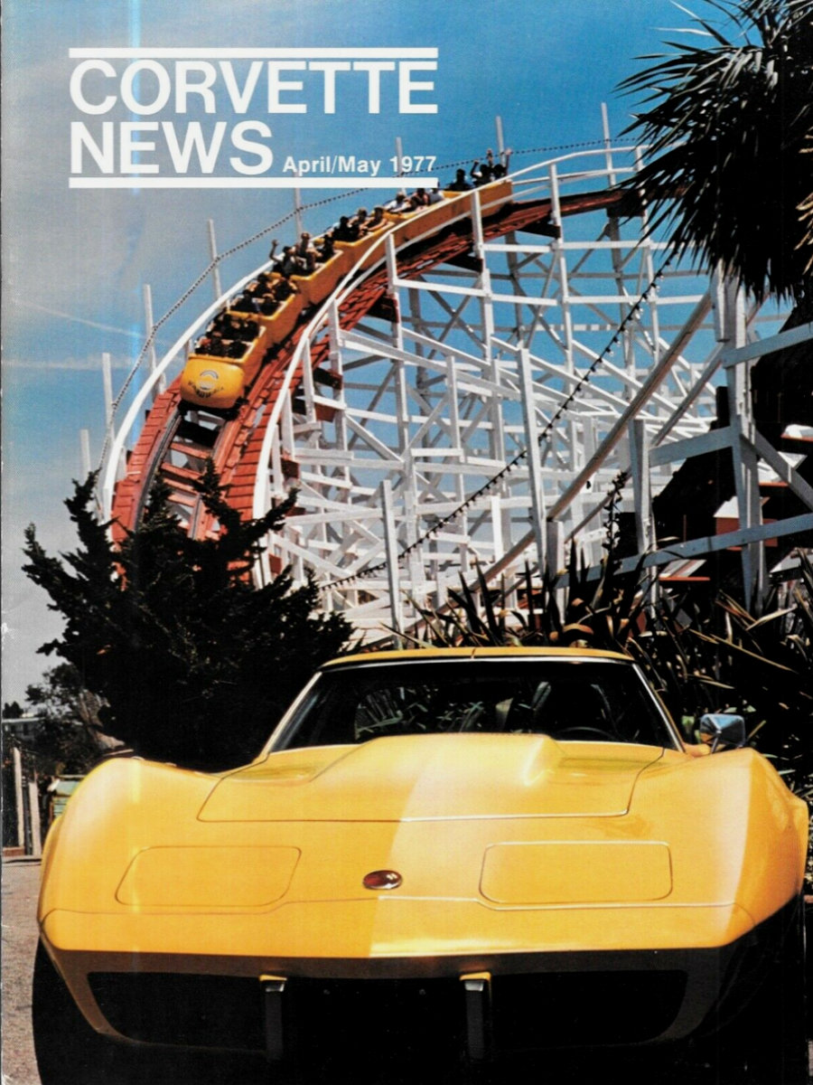 Corvette News Apr April May 1977