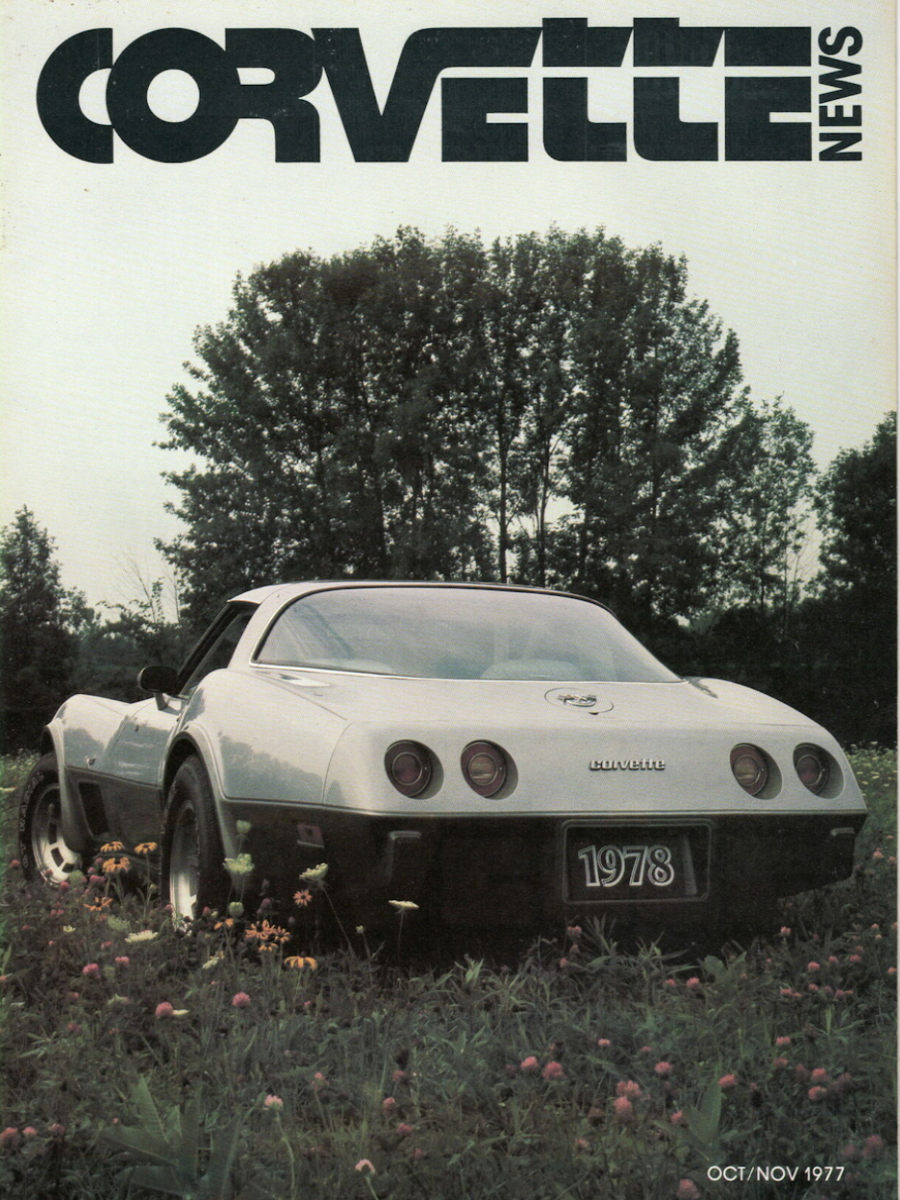 Corvette News Oct October Nov November 1977