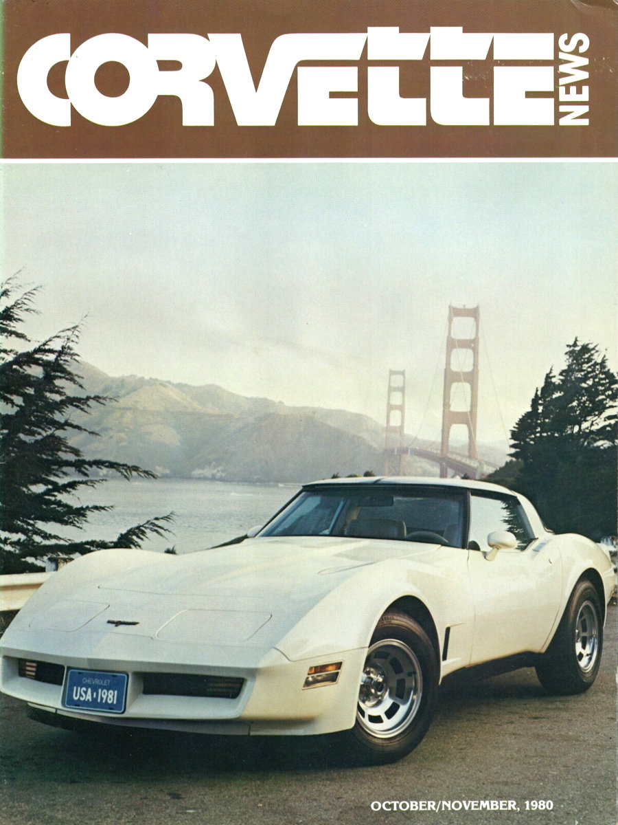 Corvette News Oct October Nov November 1980