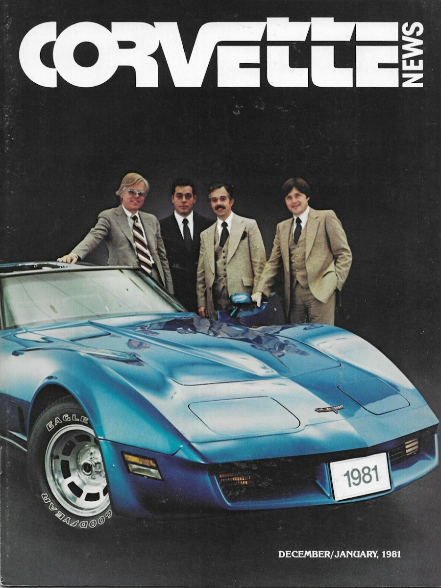 Corvette News Dec December 1980 Jan January 1981