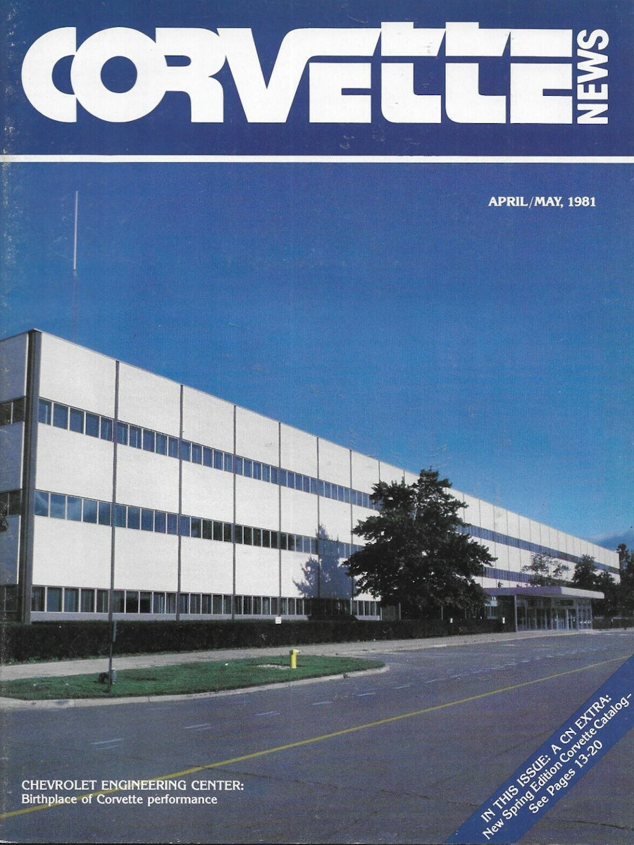 Corvette News Apr April May 1981