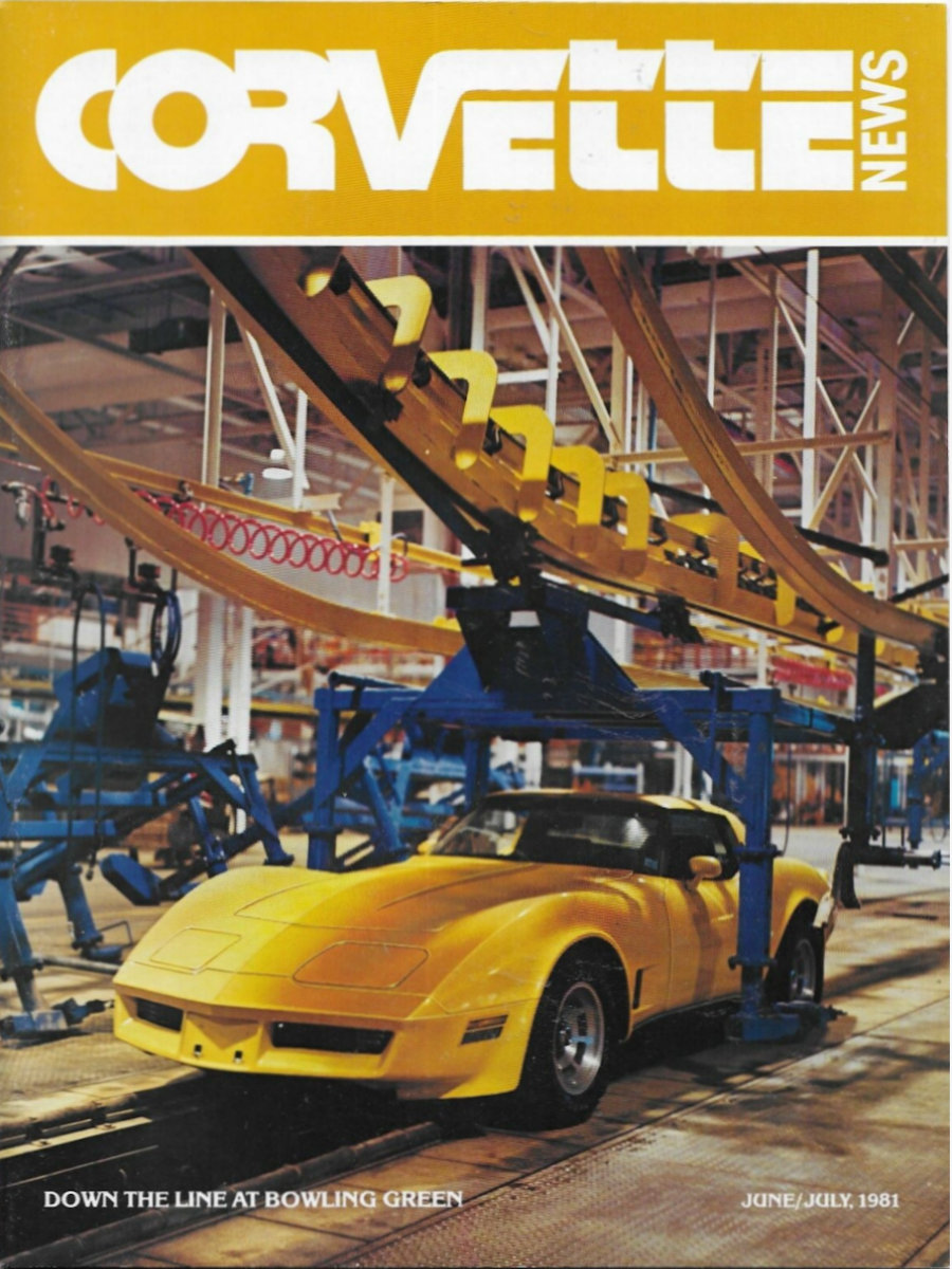 Corvette News June Jul July 1981