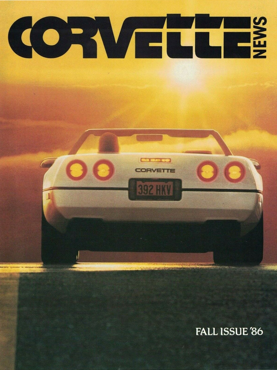 Corvette News Fall 1986