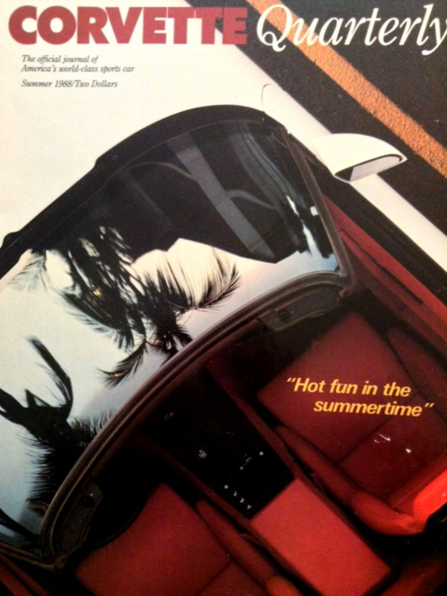 Corvette Quarterly Summer 1988
