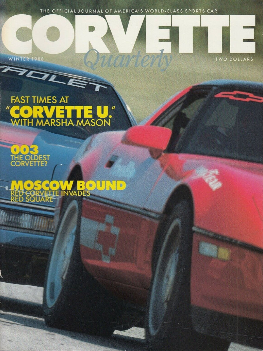 Corvette Quarterly Winter 1988