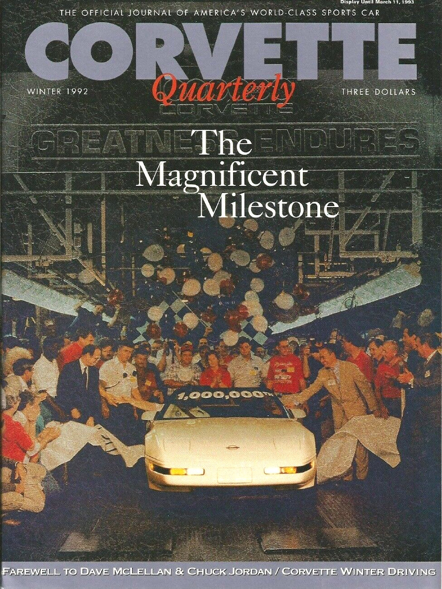 Corvette Quarterly Winter 1992