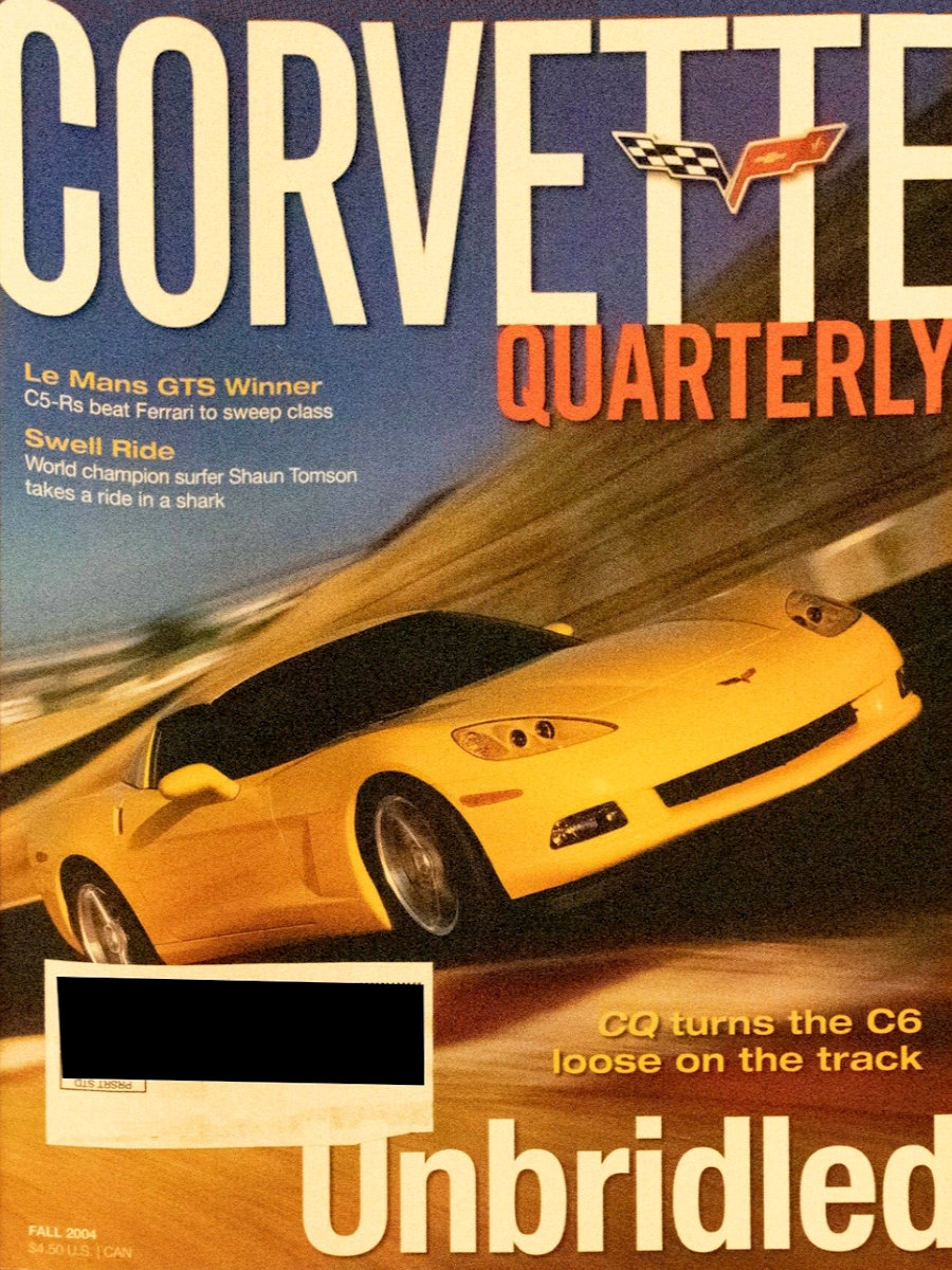 Corvette Quarterly Fall 2004
