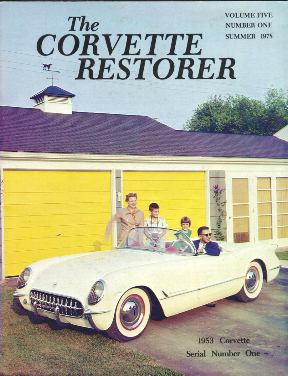 Corvette Restorer Summer 1978