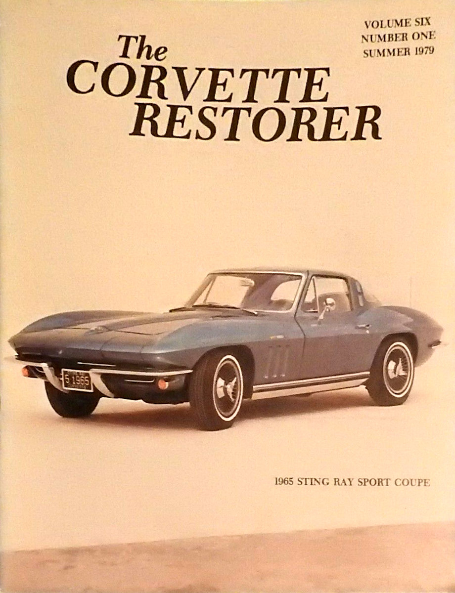 Corvette Restorer Summer 1979