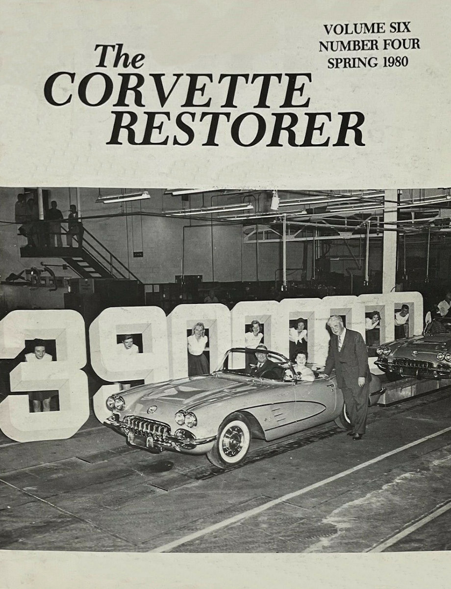 Corvette Restorer Spring 1980