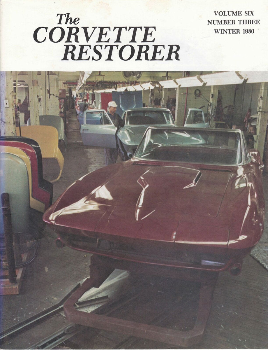 Corvette Restorer Winter 1980