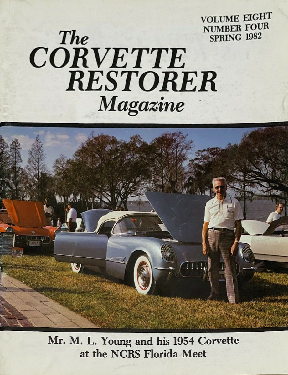 Corvette Restorer Spring 1982