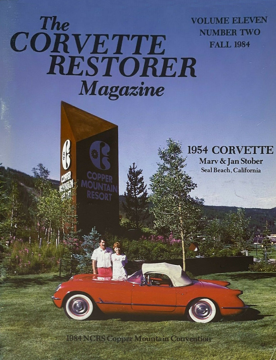 Corvette Restorer Fall 1984
