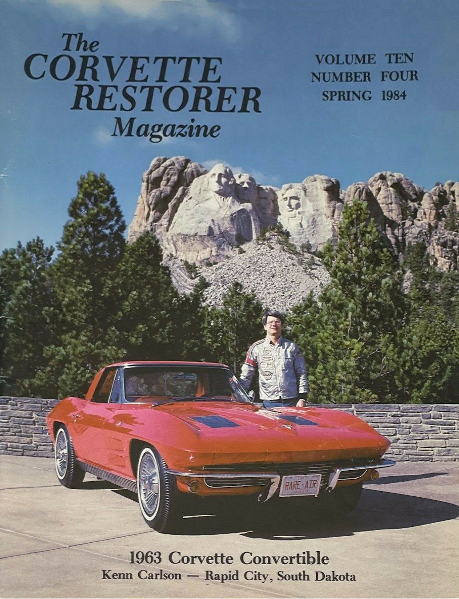 Corvette Restorer Spring 1984