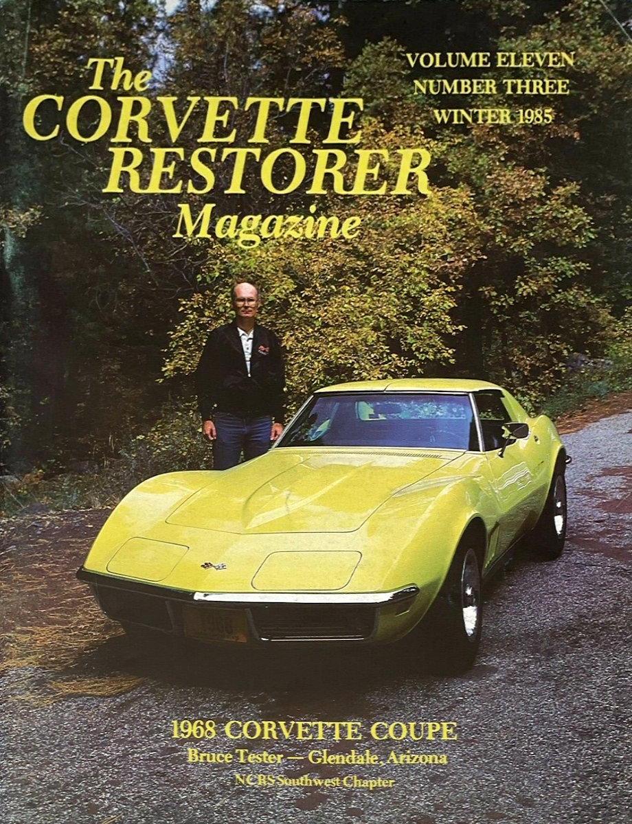 Corvette Restorer Winter 1985