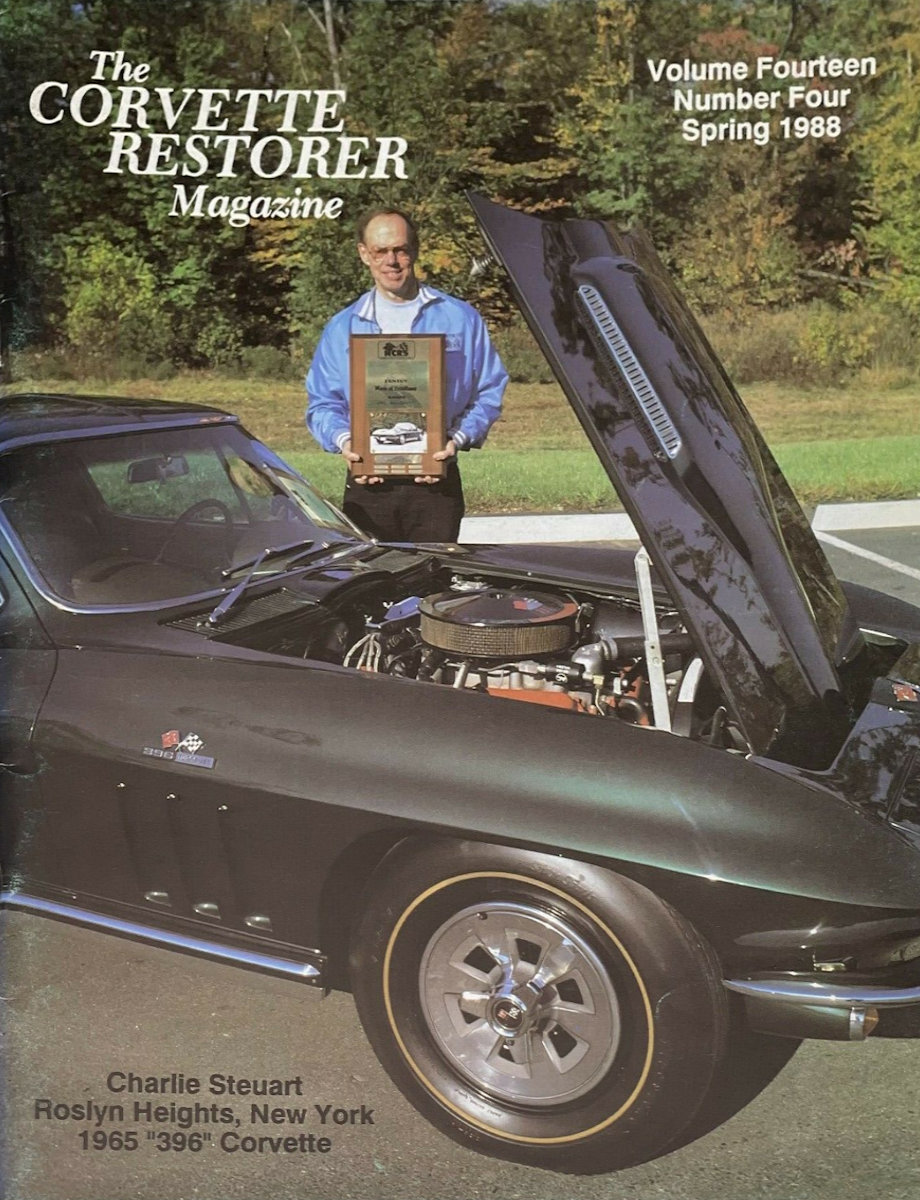 Corvette Restorer Spring 1988