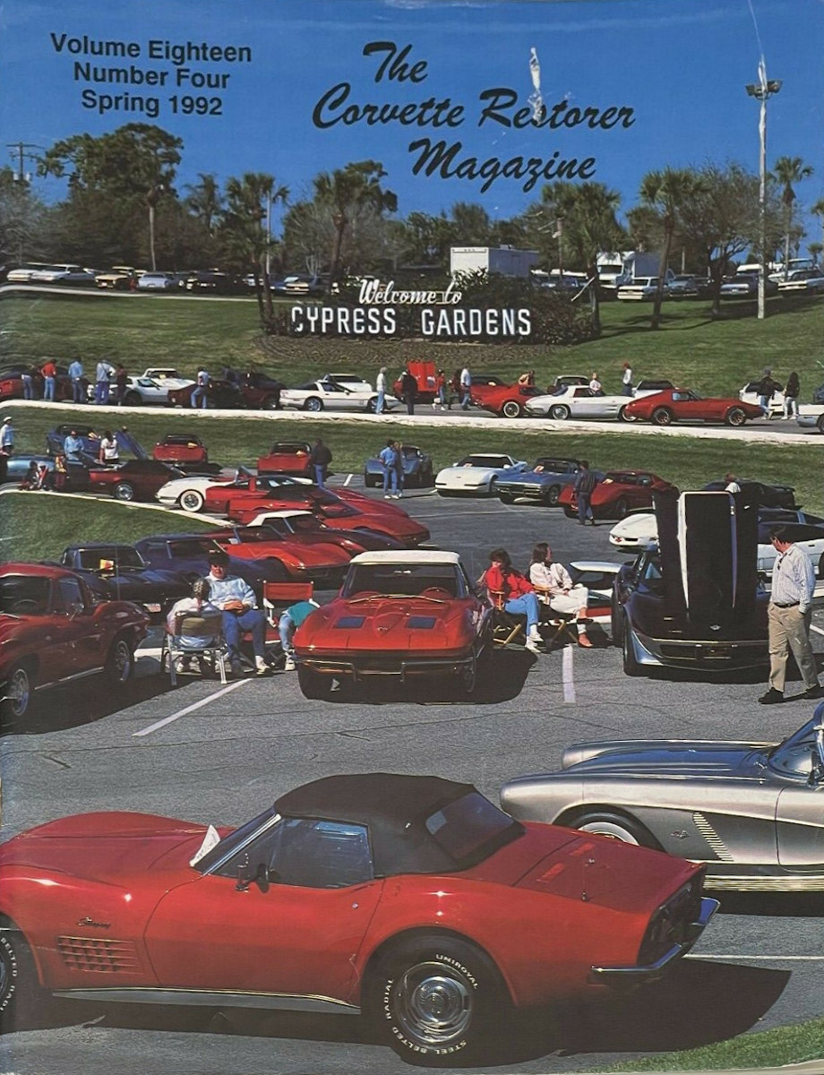 Corvette Restorer Spring 1992