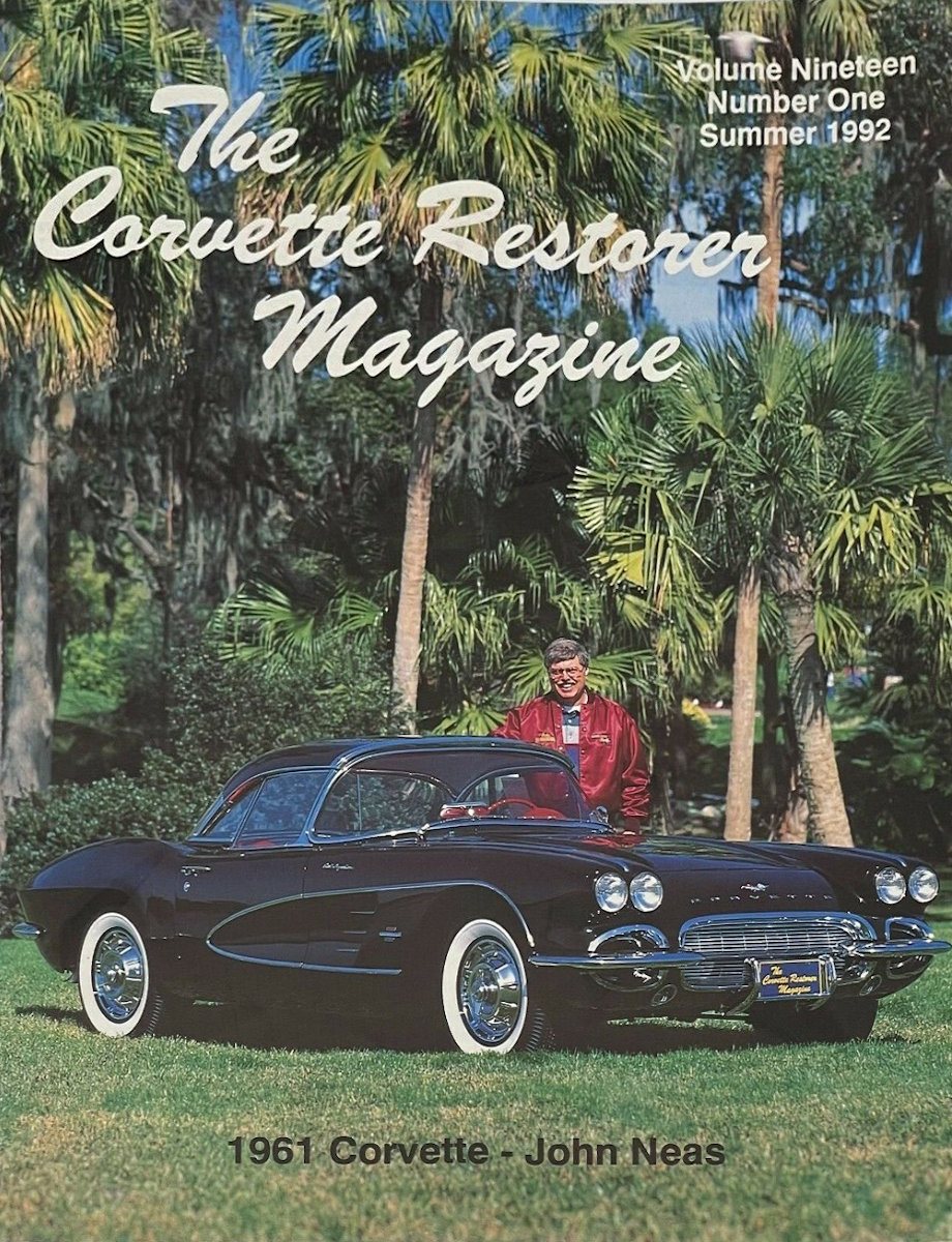 Corvette Restorer Summer 1992