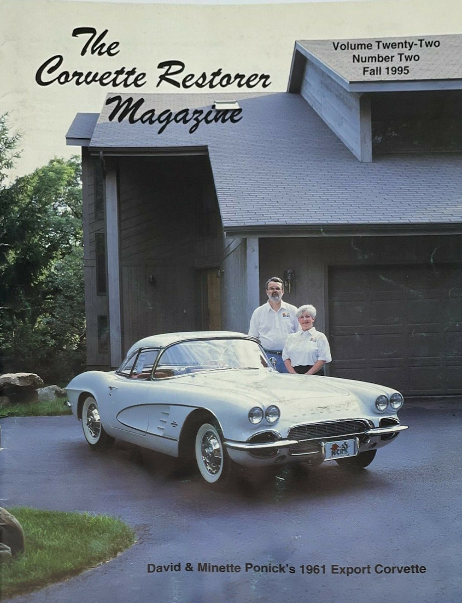 Corvette Restorer Fall 1995