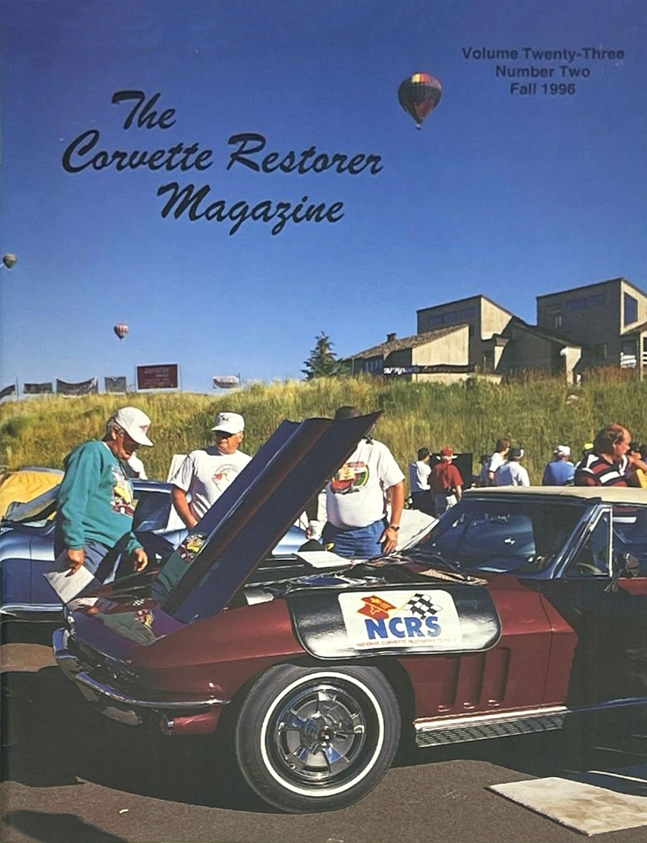 Corvette Restorer Fall 1996