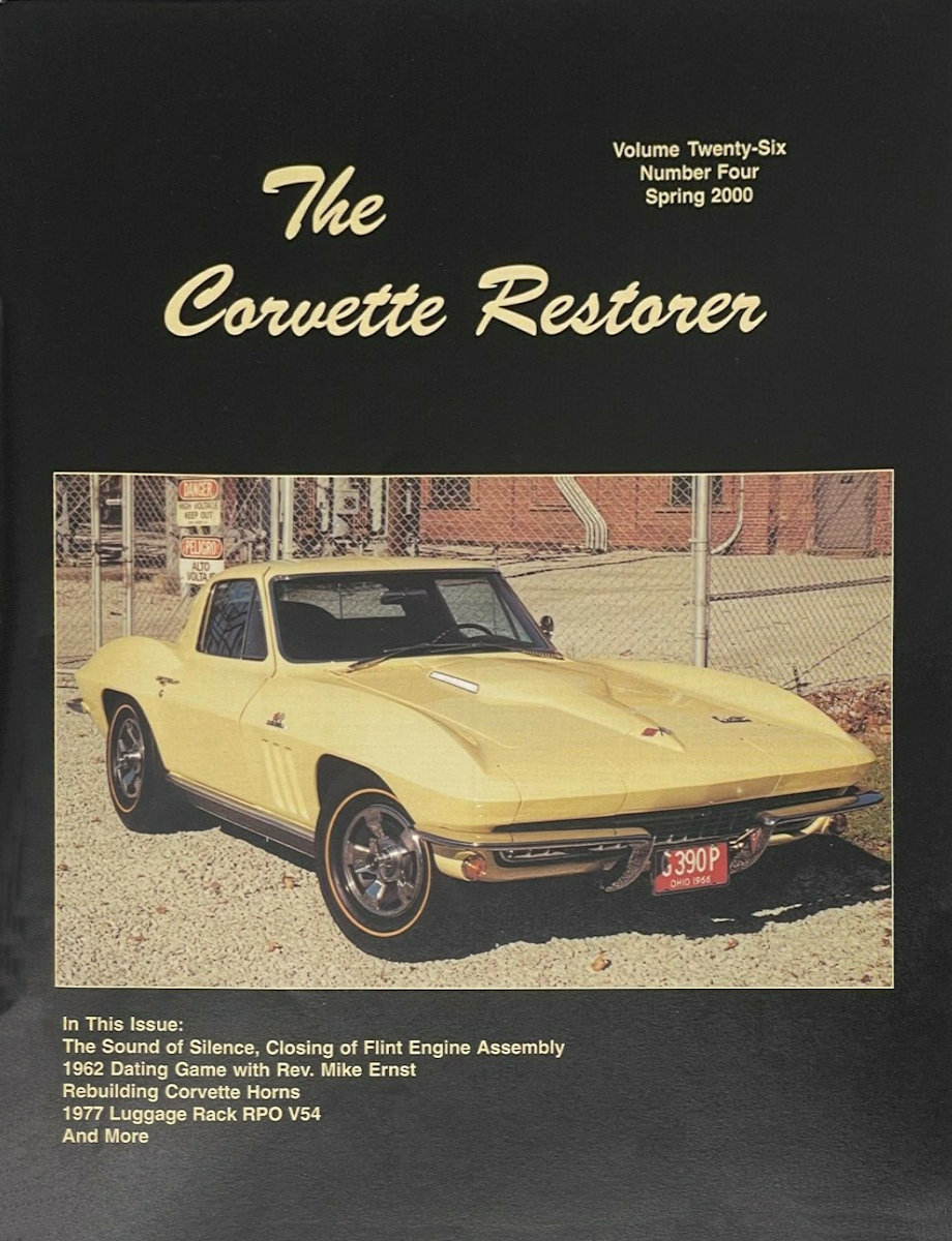 Corvette Restorer Spring 2000