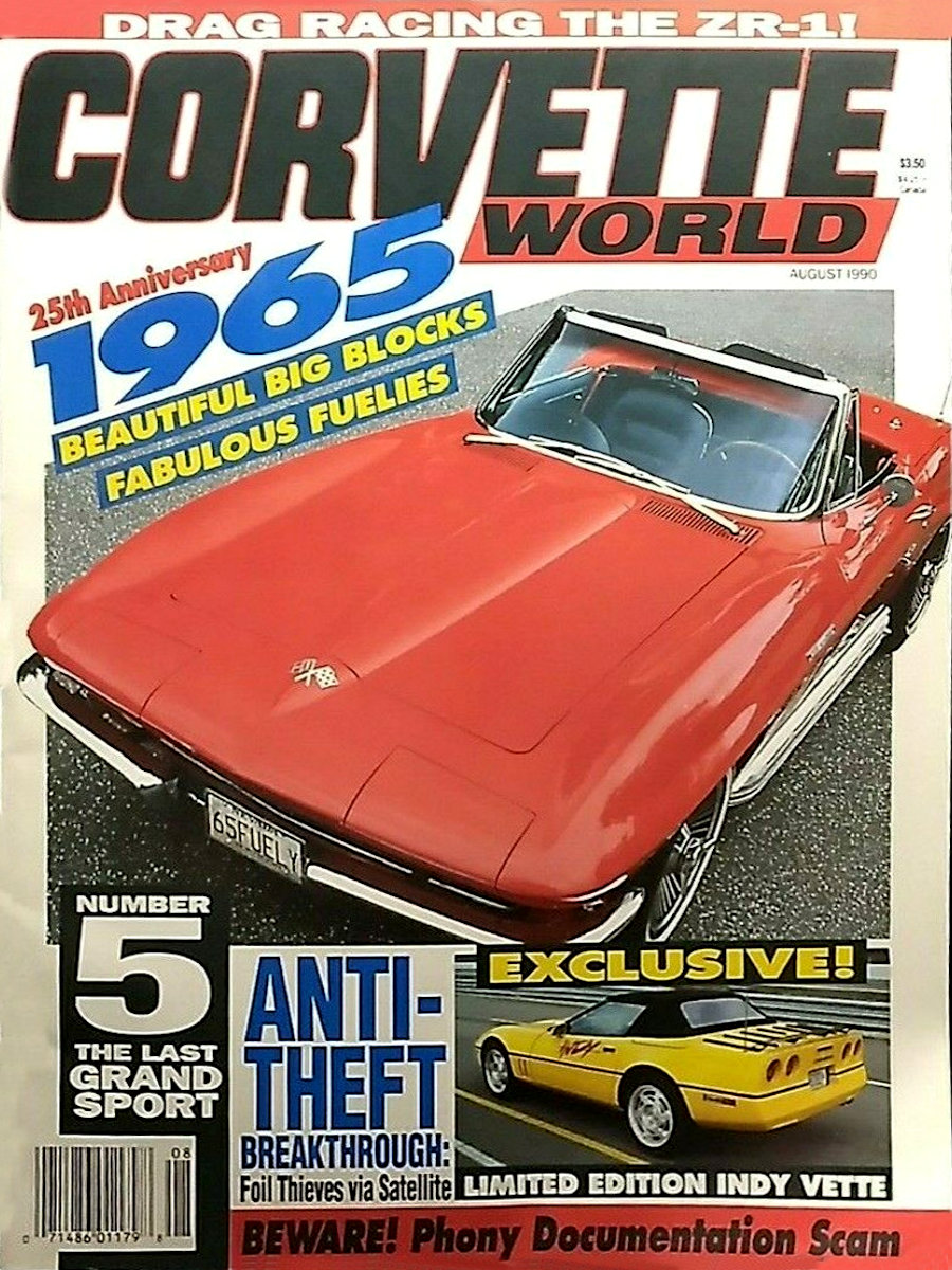 Corvette World Aug August 1990
