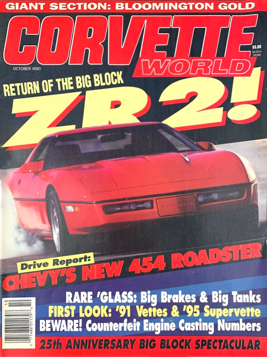 Corvette World Oct October 1990