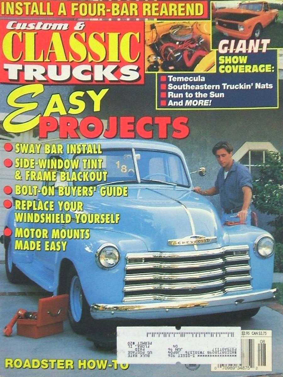 Custom Classic Trucks Aug August 1995