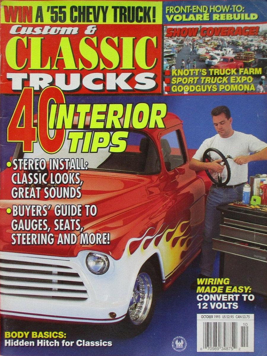 Custom Classic Trucks Oct October 1995
