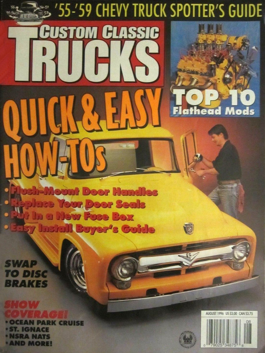 Custom Classic Trucks Aug August 1996