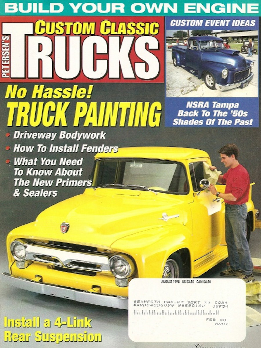 Custom Classic Trucks Aug August 1998