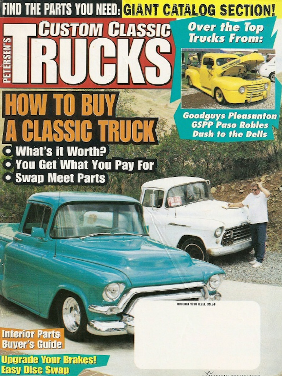 Custom Classic Trucks Oct October 1998
