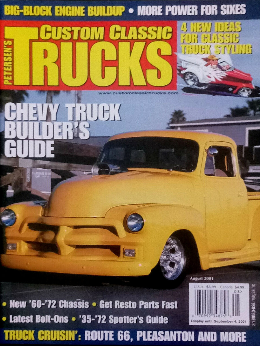 Custom Classic Trucks Aug August 2001