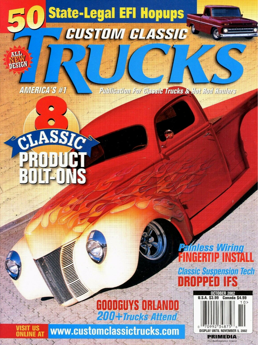 Custom Classic Trucks Oct October 2002