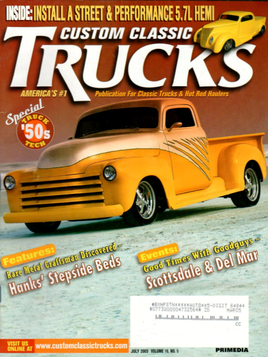 Custom Classic Trucks July 2003