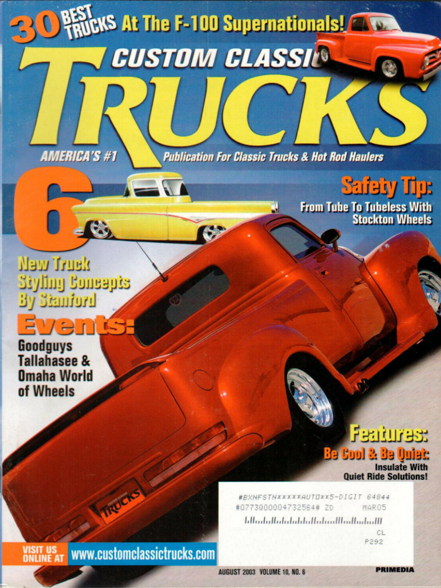 Custom Classic Trucks Aug August 2003