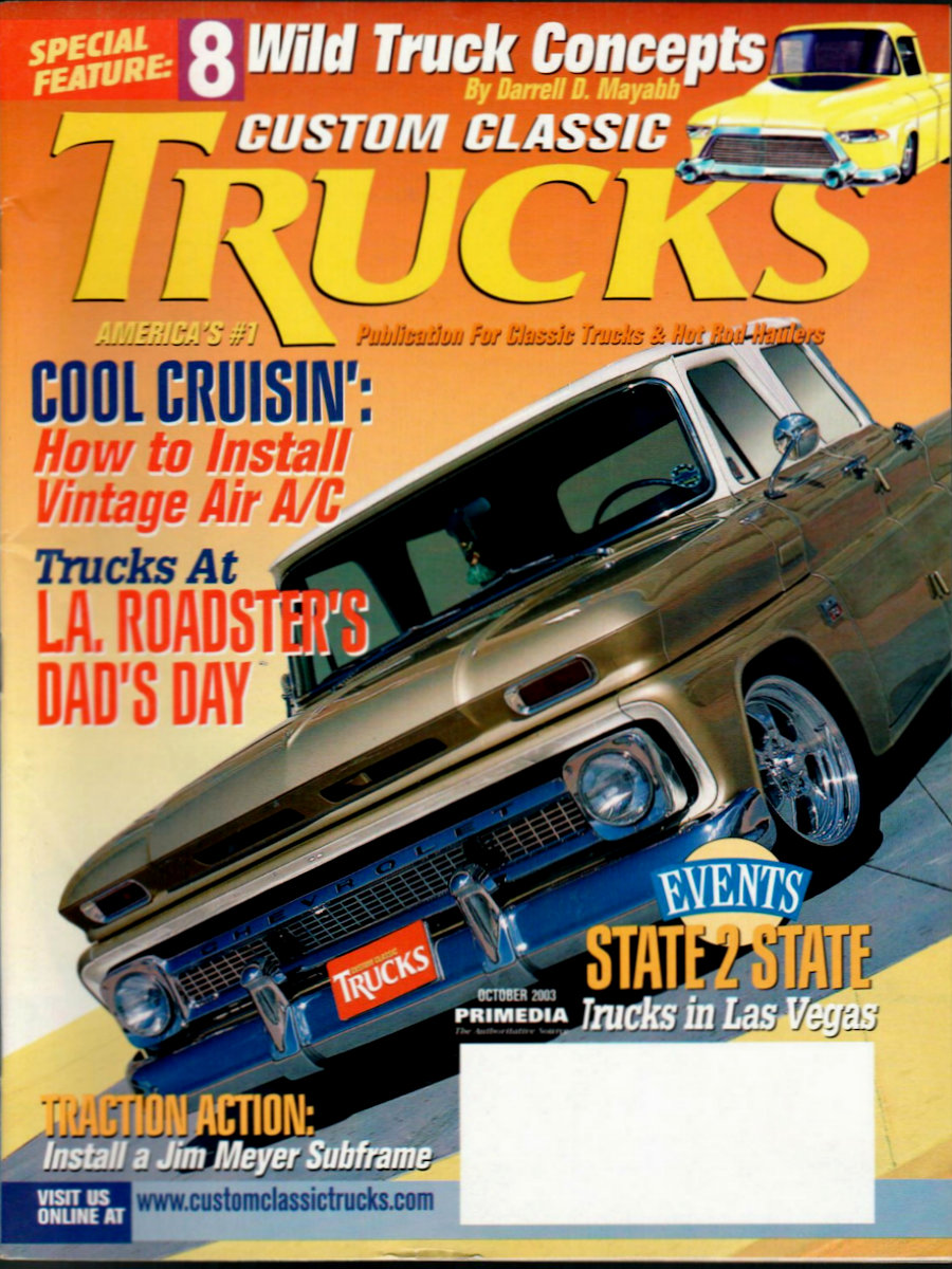 Custom Classic Trucks Oct October 2003