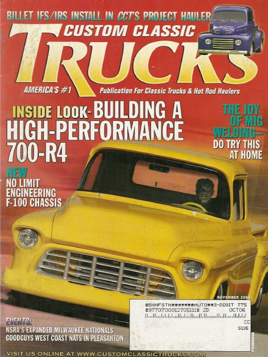 Custom Classic Trucks Nov November 2005
