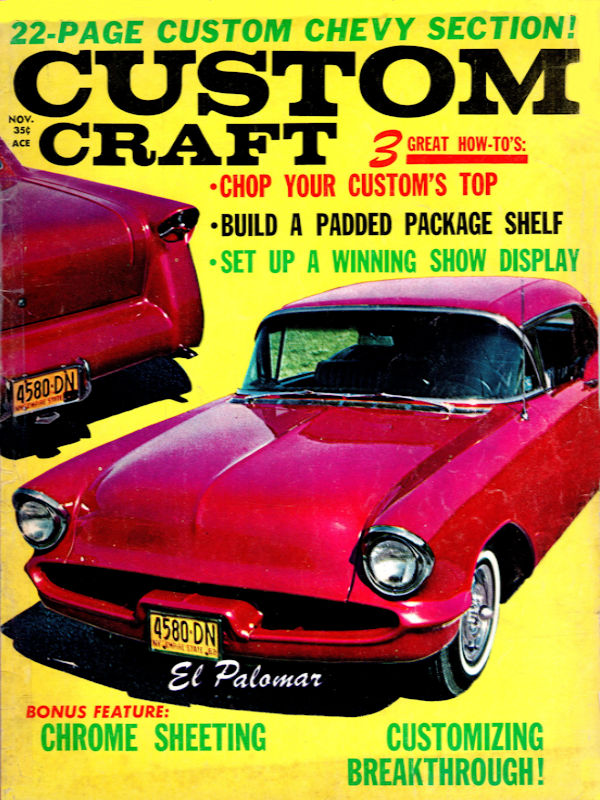 Custom Craft Nov November 1963 