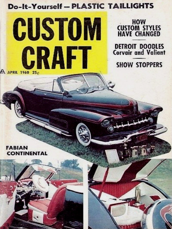 Custom Craft Apr April 1960 